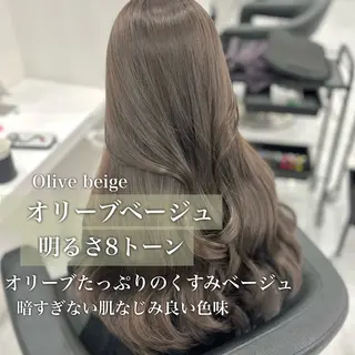 ロング 💍大人デザイン /ハイトーン♡リクトのヘアスタイル