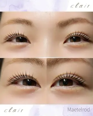 マツエク・マツパ claire BEAUTY SALON所属・若林 瞳華のマツエク・マツパデザイン