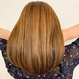 ロング カラー 那須 颯太のヘアスタイル