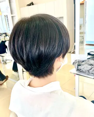 ショート 田中 美有のヘアスタイル