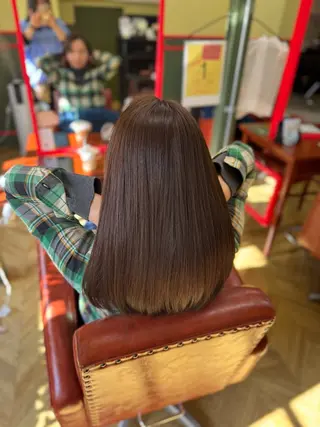 ロング カラー cureK所属・米倉 麻衣のヘアスタイル