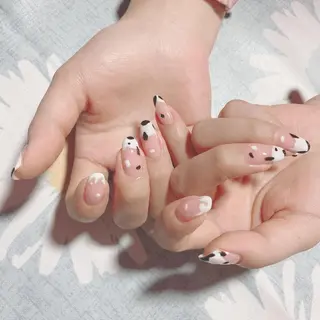 ネイル 🦋ネイルサロン ブラン🌈ゆりのネイルデザイン