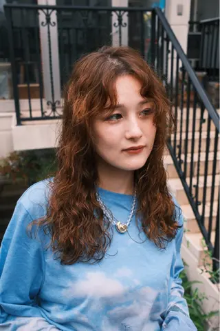 ロング パーマ 【お洒落パーマ】 Elme　肥塚康汰郎のヘアスタイル