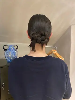 カラー ヘアアレンジ アカリ /パーマスタイルのヘアスタイル