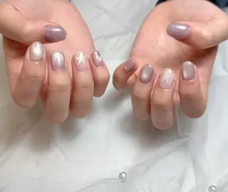 ネイル mau🩵nail 堺筋本町｜心斎橋のネイルデザイン
