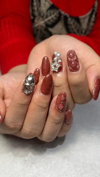 ネイル 🤎Two ERI🤎のネイルデザイン