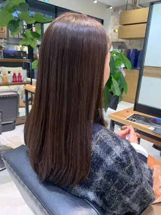 ロング 近 紗理奈のヘアスタイル