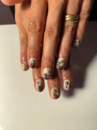 ネイル NICO nail　三軒茶屋店　ネイル＆アイラッシュ所属・oichan 𖦹°‧のネイルデザイン