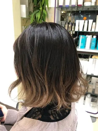 ミディアム カラー 河原町/艶髪/西田 晴香のその他イメージ