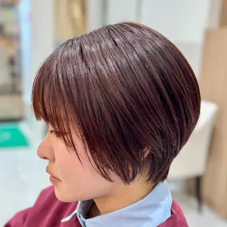 ショート カラー レイヤーカット特化✨ 又吉のヘアスタイル