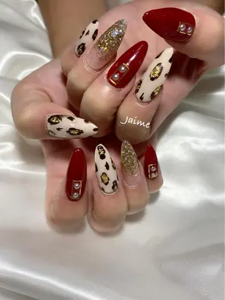 ロング ネイル Jaime Yuiのネイルデザイン