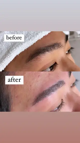 メンズ アイブロウ ∴Sanae. ∴ トータルビューティーのマツエク・マツパデザイン