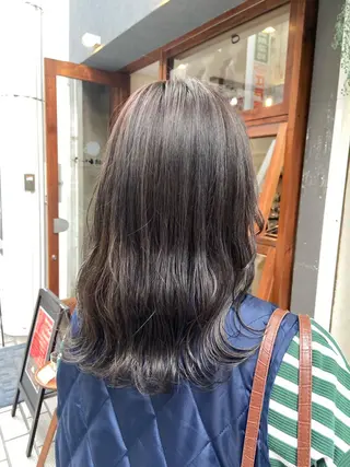 セミロング nico🏁 rihoのヘアスタイル