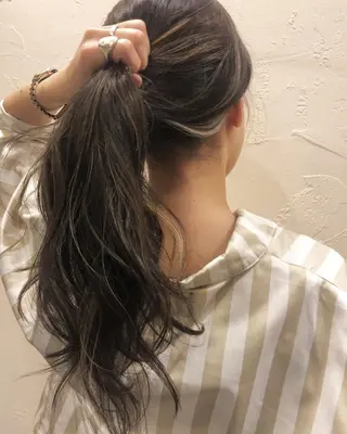 ロング カラー luve heart's And Be minamisemba所属・脇坂 佳世の眉毛・アイブロウイメージ