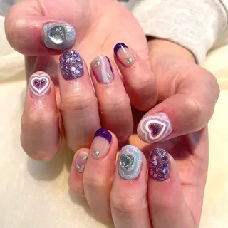 ネイル 新井 ひなののネイルデザイン