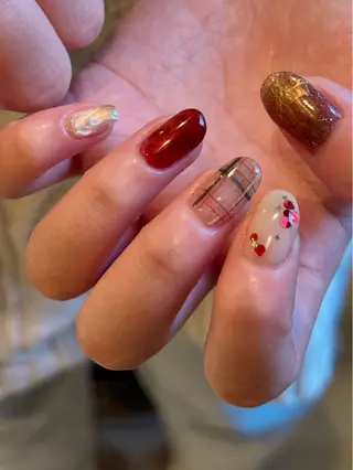 ネイル アート×育爪施術 Kaph✻なんば堀江のネイルデザイン