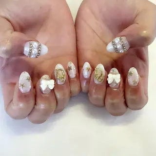 ネイル 💎🐰 saki. m 🐰💎のネイルデザイン