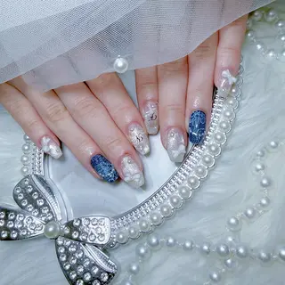 ネイル Yudia🩵 Yuiのネイルデザイン