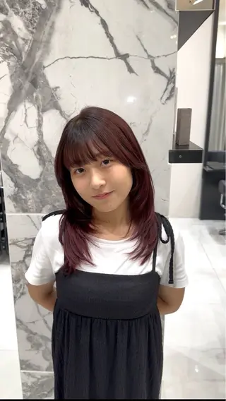 ミディアム GRANMASH丸川 典太のヘアスタイル