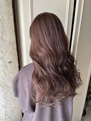 ロング カラー ヘアアレンジ 悩み解決/艶髪/ LISAのヘアスタイル