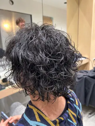 パーマ メンズ 🐲ツイスパ🐲 フェード/龍のヘアスタイル