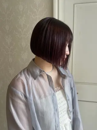 ショート カラー hair  studio A.R.S所属・烏丸/艶髪/レイヤー /韓国風/廣瀬尚輝のヘアスタイル