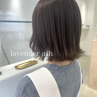 カラー ボブ/美髪矯正 /佐藤　奈巳のヘアスタイル