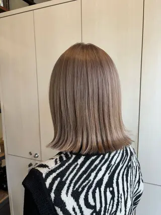 ミディアム カラー きむら なみか🪐のヘアスタイル