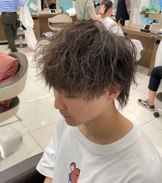 パーマ メンズ 【メンズ特化】 池田大成✂︎のヘアスタイル
