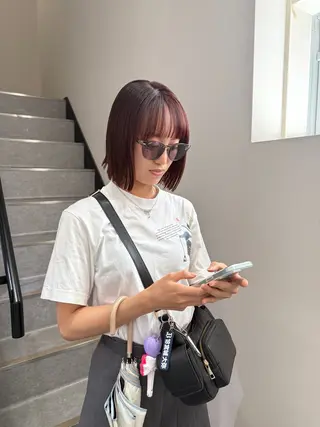 ショート カラー 福岡ヘアセット/ 髪質改善/ayaneのヘアスタイル