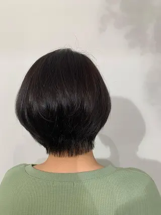 ショート カラー パーマ ヘアアレンジ 加藤 綾華のヘアスタイル
