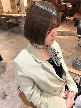 ショート Lafith  hair flamme所属・哲平／ショート／メ ンズ／ボブ／艶髪✨のヘアスタイル