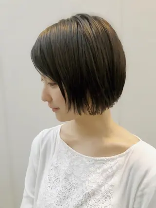 ショート カラー ノグチ ユウキ/ボブのヘアスタイル