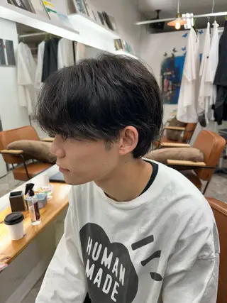 パーマ メンズ 雨とランプ　琴似所属・【美髪矯正】　竹内 廉のヘアスタイル