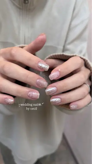 ネイル GRANDE大須 Cecil💜のネイルデザイン