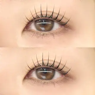 マツエク・マツパ 🎀パーソナル眉⌇ 束感まつ毛MIOのマツエク・マツパデザイン