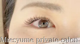 マツエク・マツパ Mresyume MAYUのマツエク・マツパデザイン