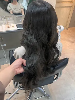 セミロング カラー 韓国系/ダブルカラー /トグチリンカのヘアスタイル