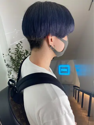 メンズ デザインカラー 🎀REINA🎀のヘアスタイル