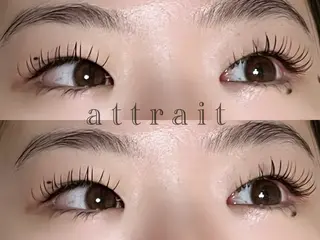 マツエク・マツパ attrait プライベートサロンのマツエク・マツパデザイン