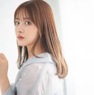 セミロング カラー 青柳辰哉/メンズ 特化/モデル募集中のヘアスタイル