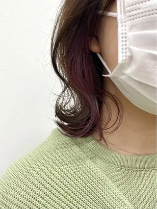 ミディアム 小林 愛花のヘアスタイル