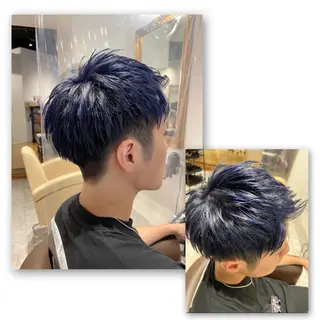 ショート カラー メンズ 二児のパパで店長な 戸田健治のヘアスタイル