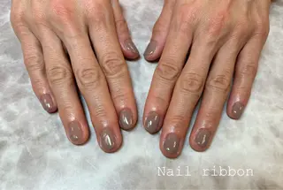 ネイル ネイルリボン 笠井のネイルデザイン