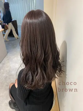 セミロング カラー ヘアアレンジ ボブ /ニュアンス/ satomi🧸💖のヘアスタイル