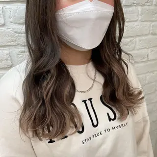 ミディアム ブリーチ🔥ベージュ /グレー/daikiのヘアスタイル