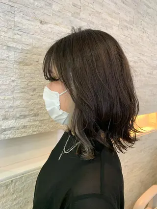 ミディアム カラー SUNS by TRUNK所属・✄折橋 彩花🐶🍑のヘアスタイル