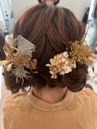 ヘアアレンジ 小池 夏美のヘアスタイル