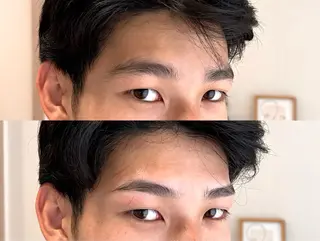 メンズ アイブロウ アイブロウサロンTreat myself所属・Treat myselfの眉毛・アイブロウイメージ