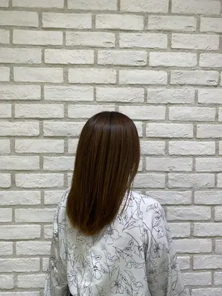 ロング パーマ モデル募集中 松原京のヘアスタイル